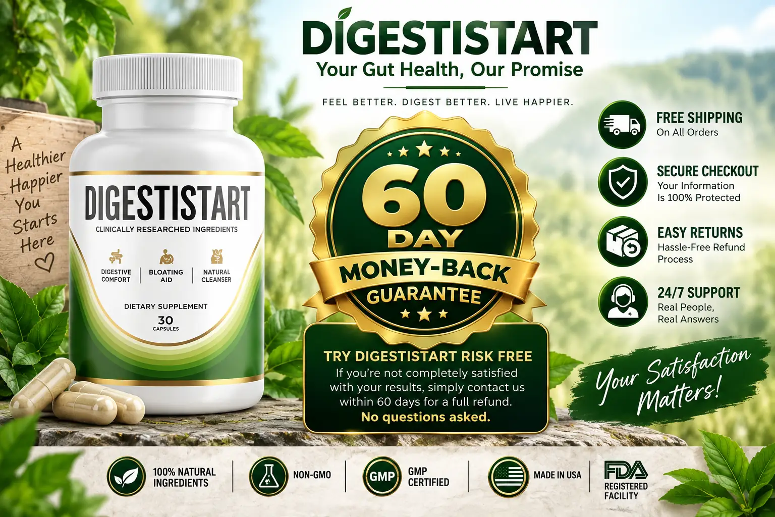 DigestiStart guarantee