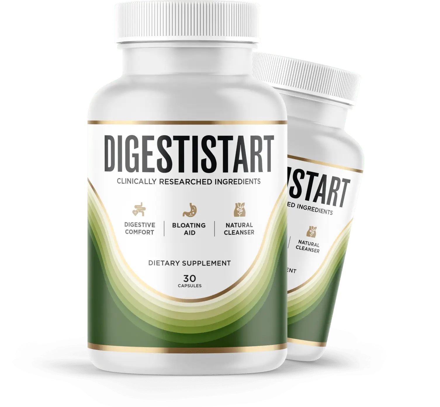 DigestiStart product bottle and packaging